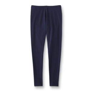 Forever 21 Navy Blue Nylon Leggings, XS